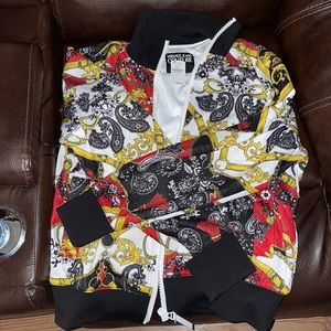 Versace zip up jacket.